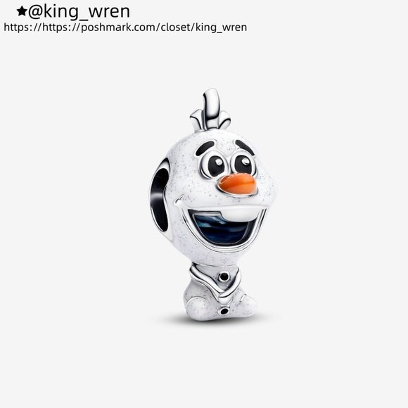Pandora Disney Frozen Olaf Charm - Picture 1 of 5